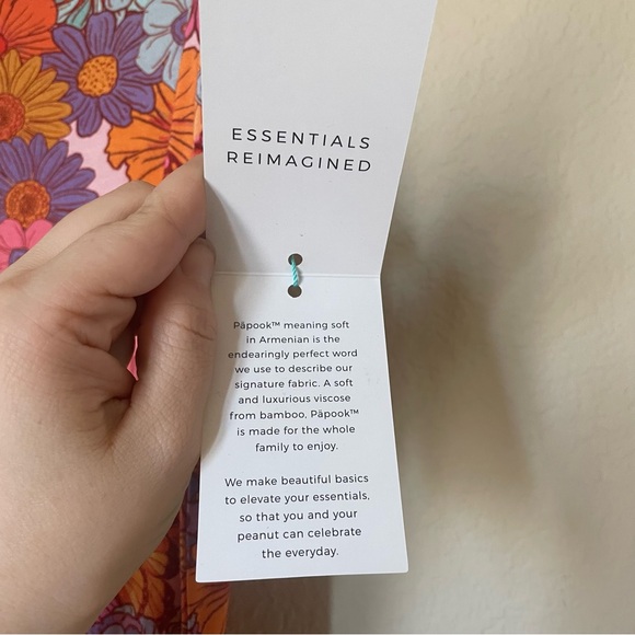 NWT Posh Peanut Meadow Slip Bamboo Dress Women’s XS - Picture 6 of 9